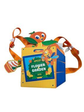 Disney Parks Loungefly EPCOT Flower & Garden Festival 2026 Orange Bird Backpack